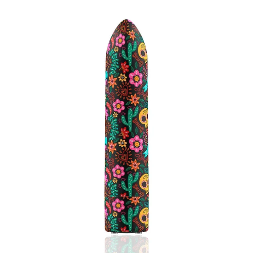 CUSTOM BULLETS - RECHARGEABLE SKULL MAGNETIC BULLET 10 INTENSITIES - intimoo