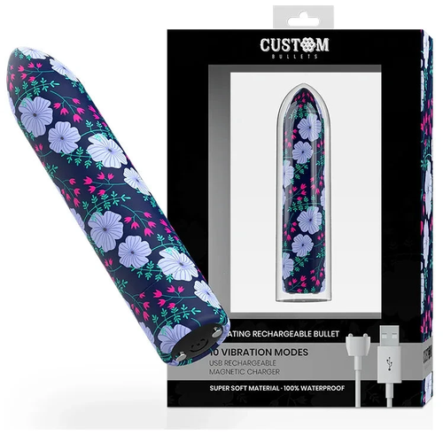 CUSTOM BULLETS - SPRING MAGNETIC BULLET 10 INTENSITIES - intimoo