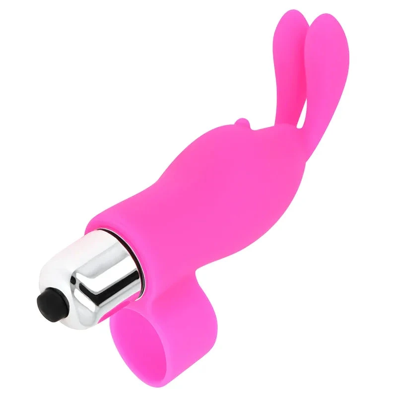 OHMAMA - STIMULATING THIMBLE WITH RABBIT - intimoo